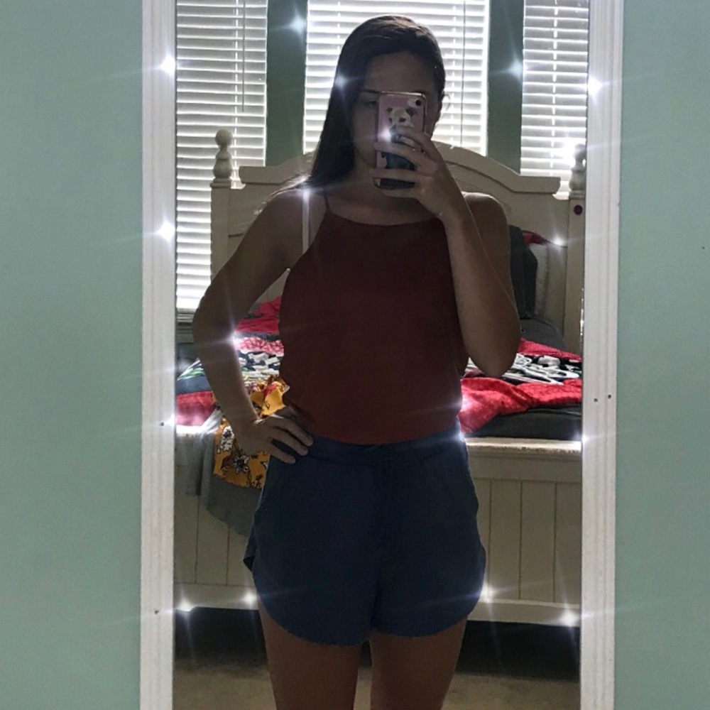 🧡Suede Crop Top🧡